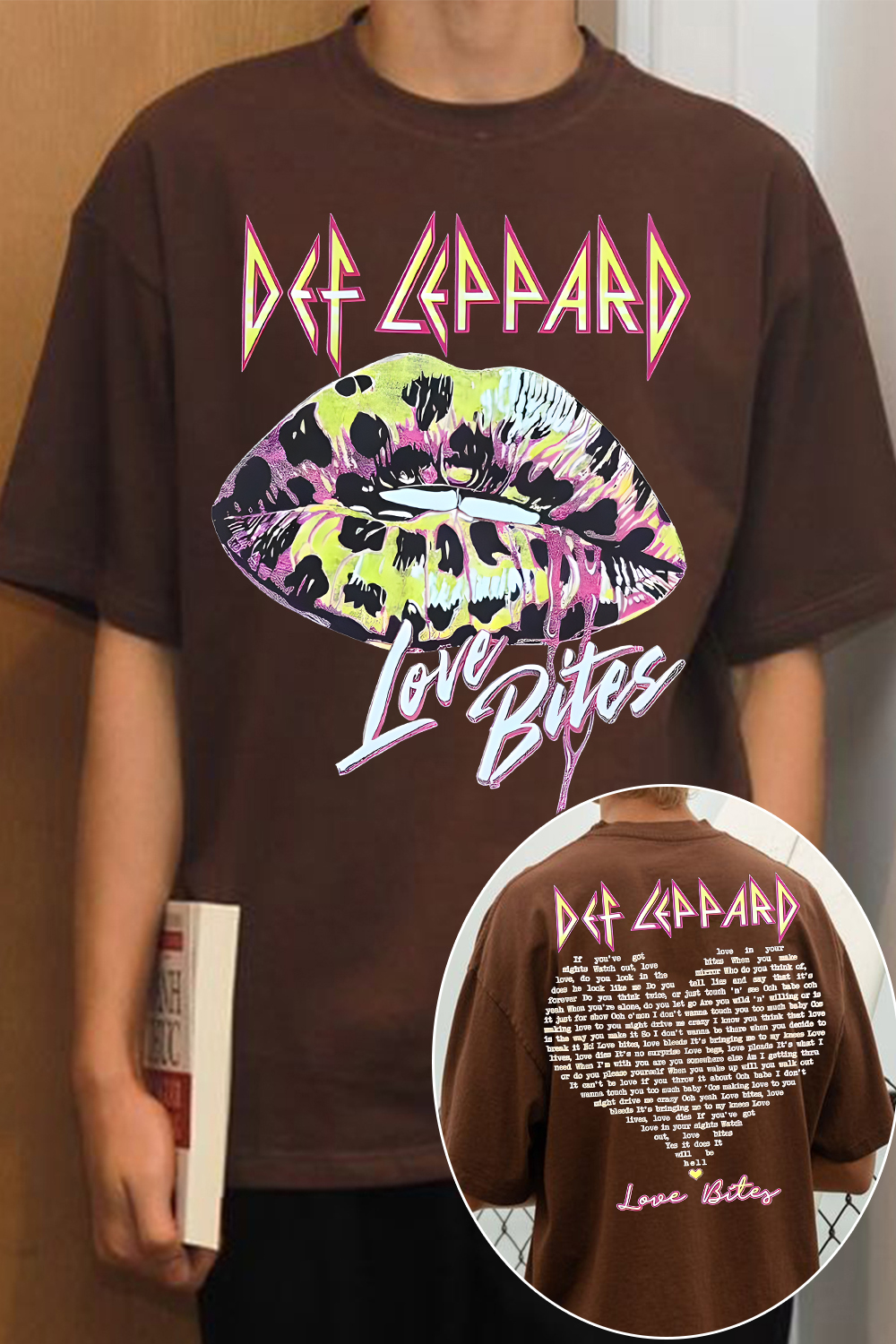 🩷 defleppard shirt