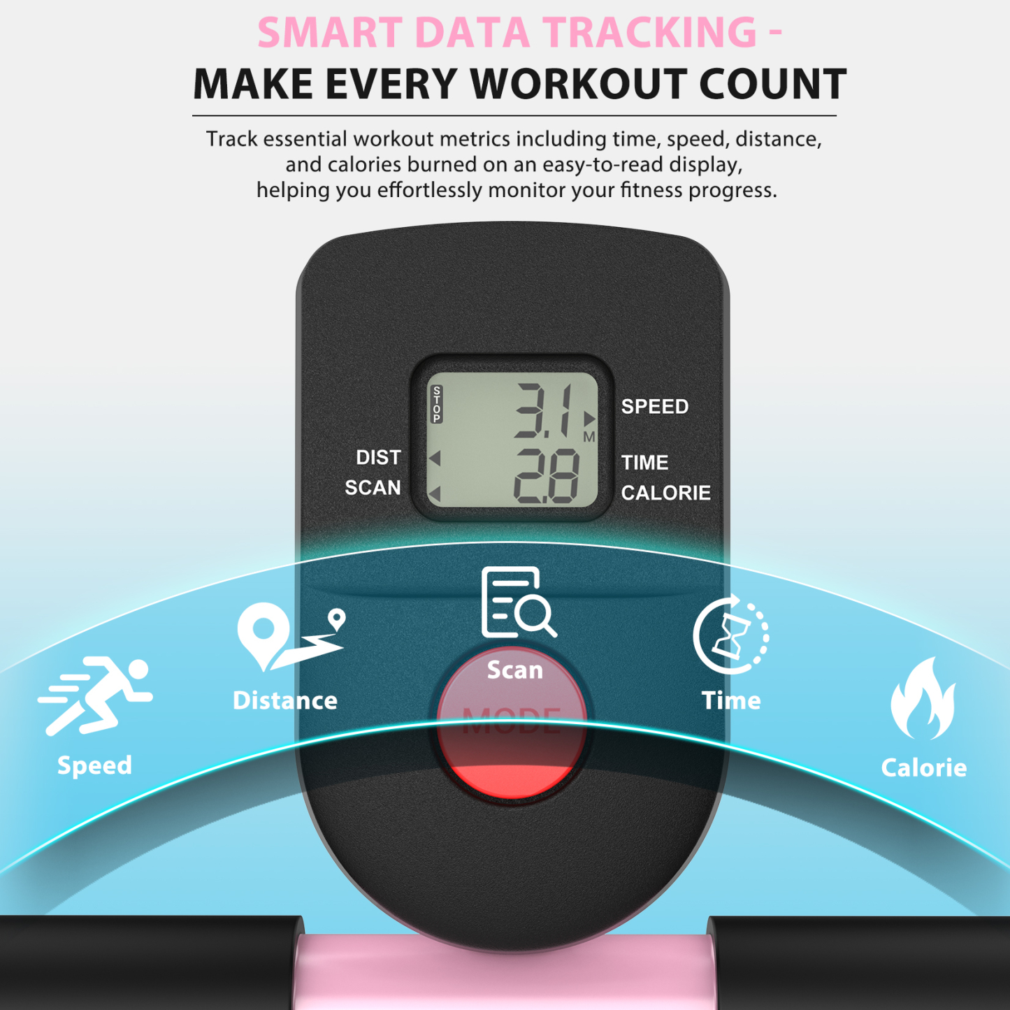 Manual Treadmill with 18% Fixed Incline, Foldable Non Electric Treadmill with Dual Flywheel System, 300LBS Capacity, LCD Monitor, Compact Foldable Design for Home Indoor Walking Jogging