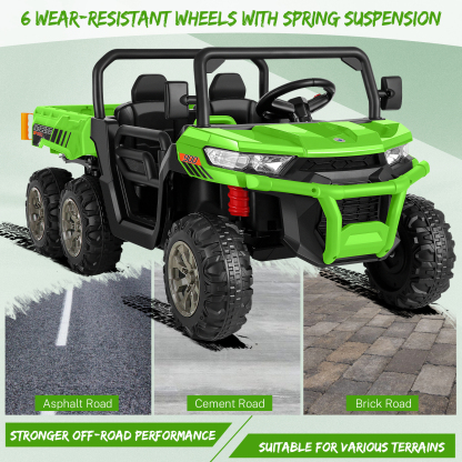 Hikole 24V Ride On Dump Truck