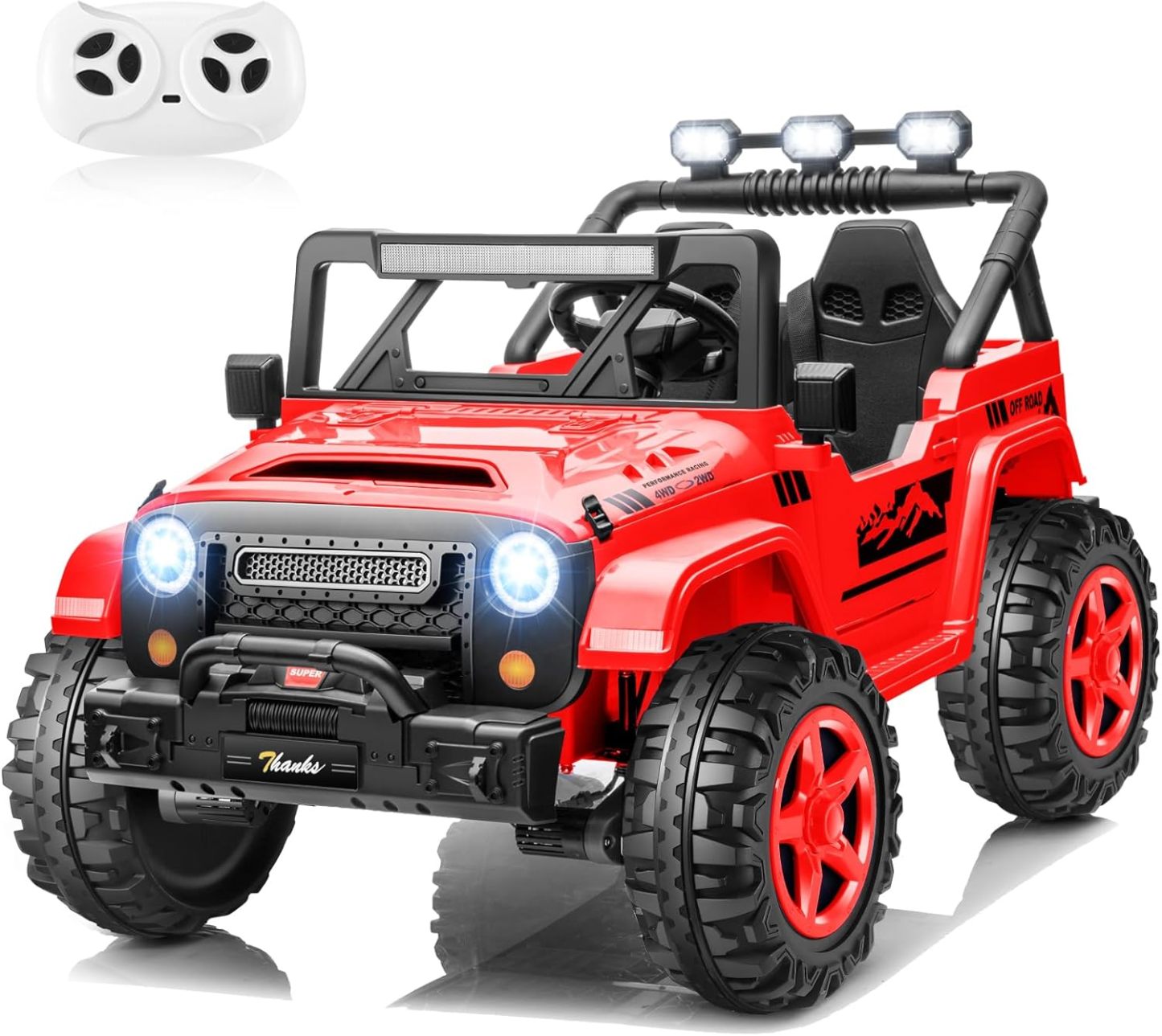 Hikole 24V Ride on Car with Remote Control