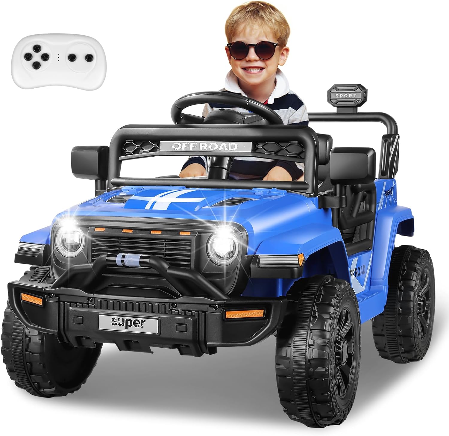 Hikole Kids Ride On Car with Remote Control