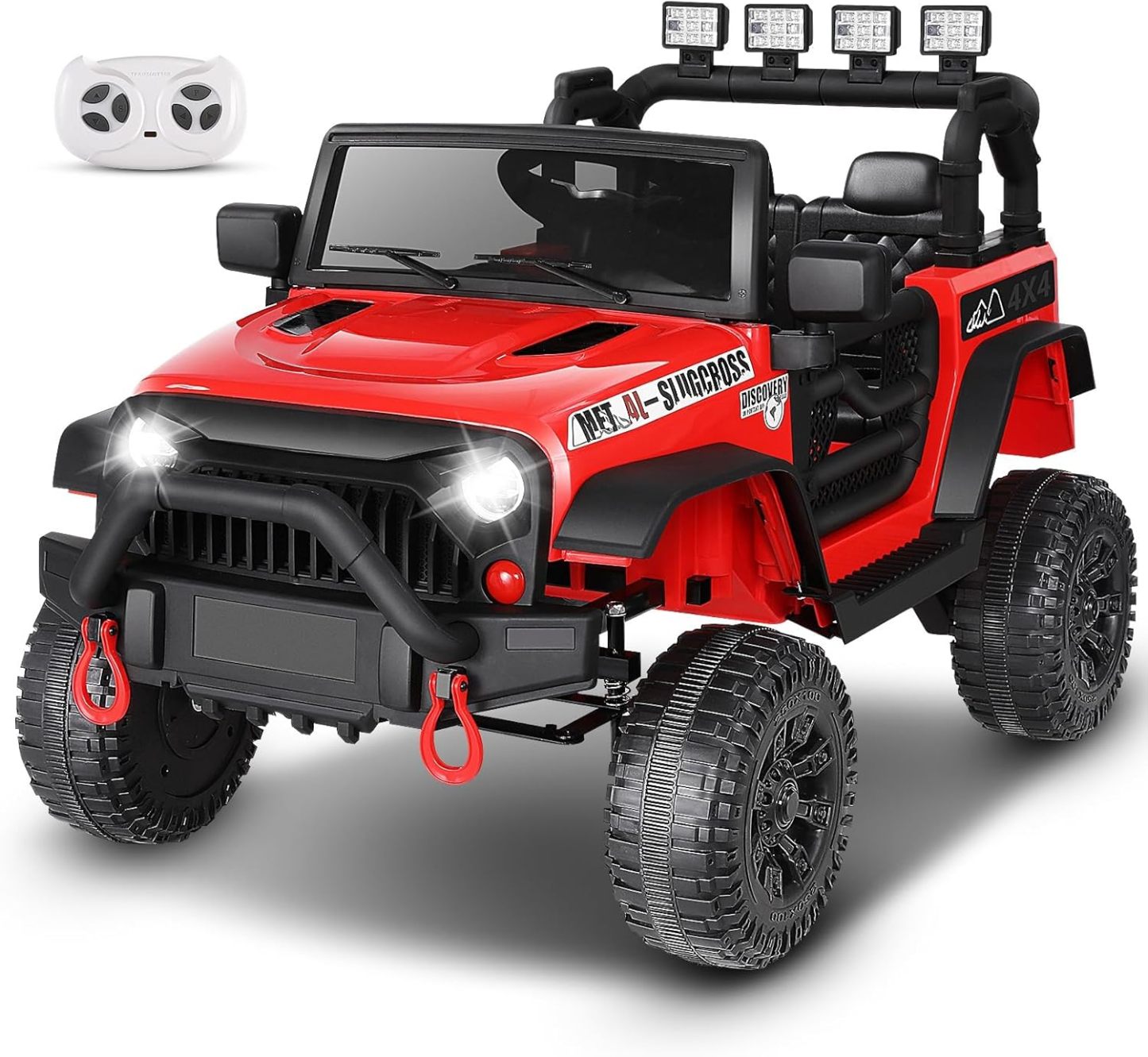 Hikole Battery Operated Car for Kids with Parent Remote Control-Hikole