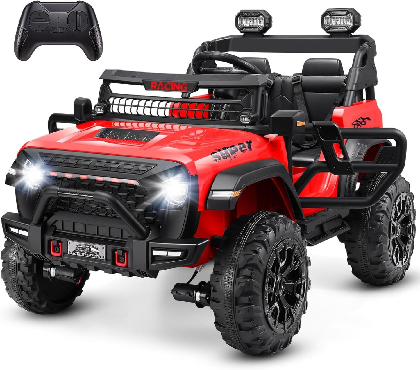 Hikole 24V 9AH Ride on Toys Jeeps for Big Kids