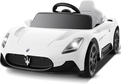 Hikole 12V Kids Ride on Car, Battery Powered Electric Car for Boy Girl-Hikole