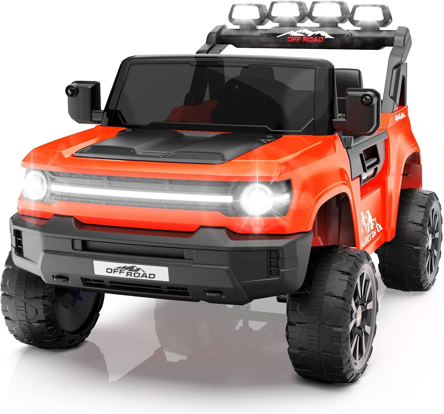 Hikole 2 Seater 24V Ride on Toys for Kids, Power Wheels with Remote Control