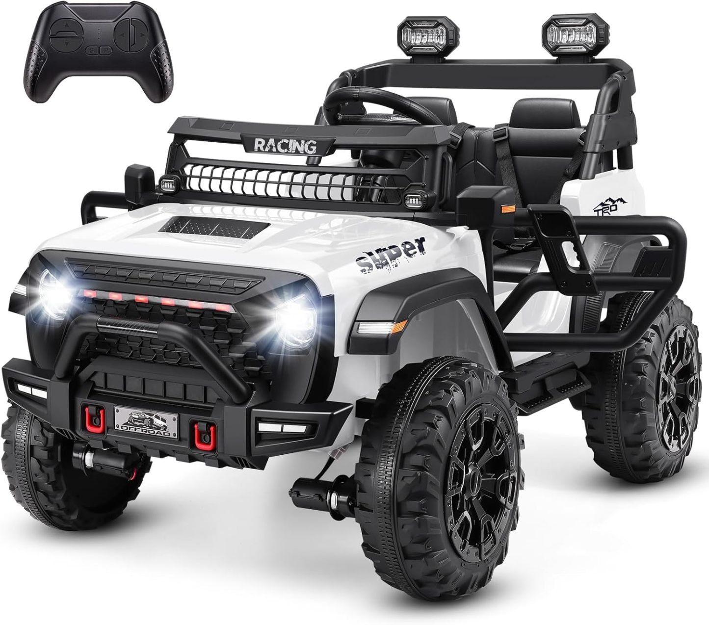 Hikole 24V 9AH Ride on Toys Jeeps for Big Kids