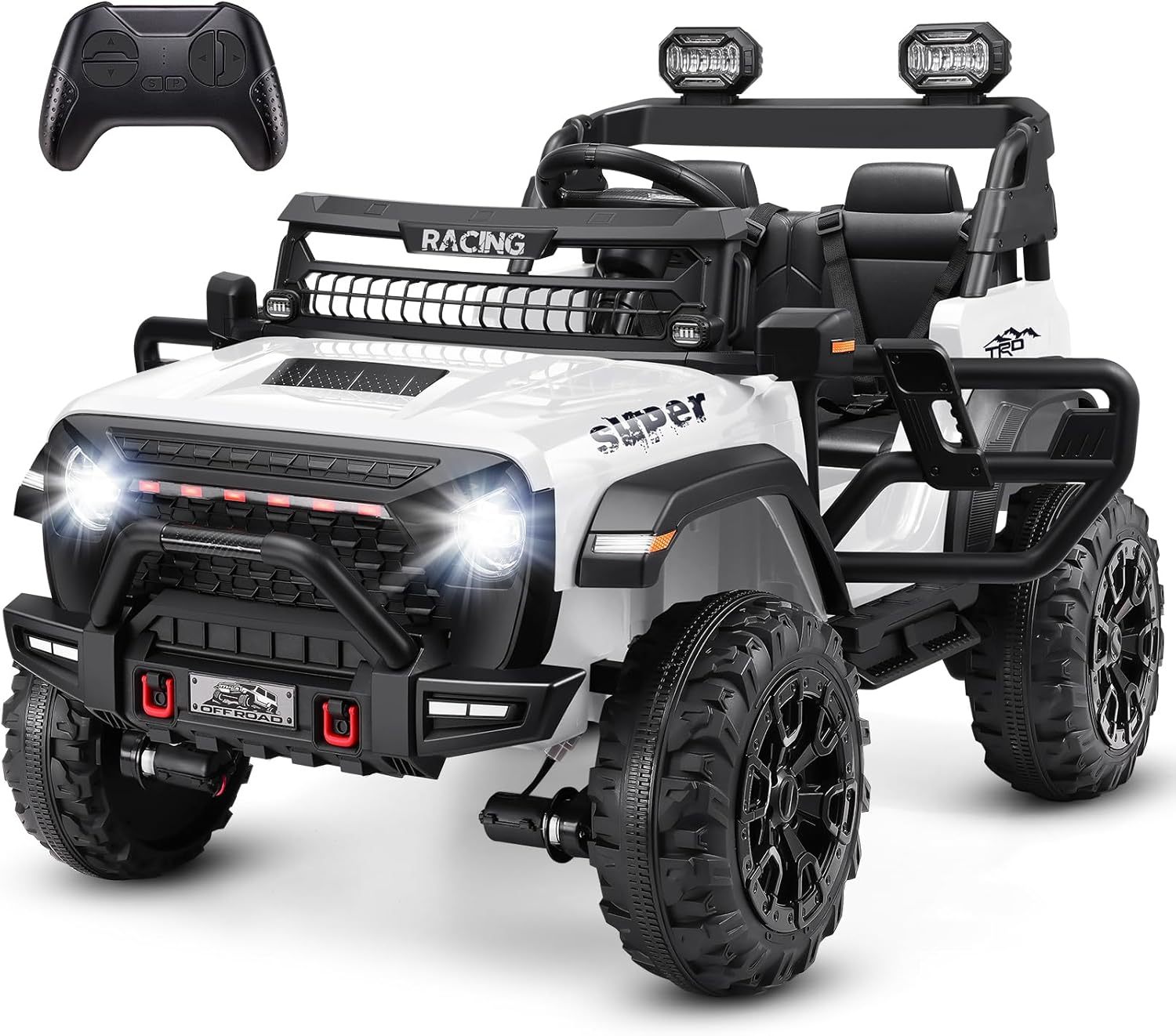 Hikole 24V 9AH Ride on Toys Jeeps for Big Kids