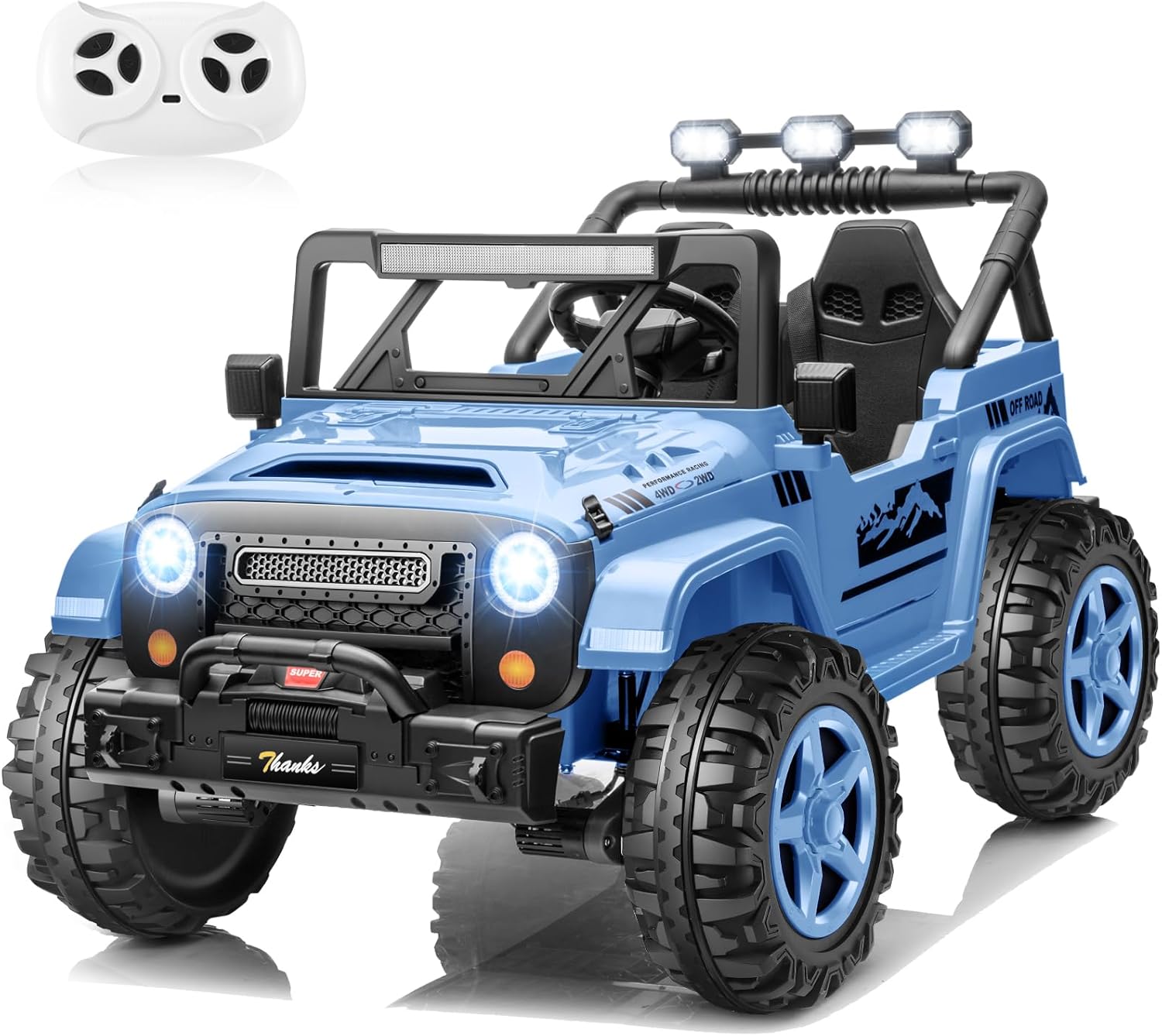 Hikole 24V Ride on Car with Remote Control