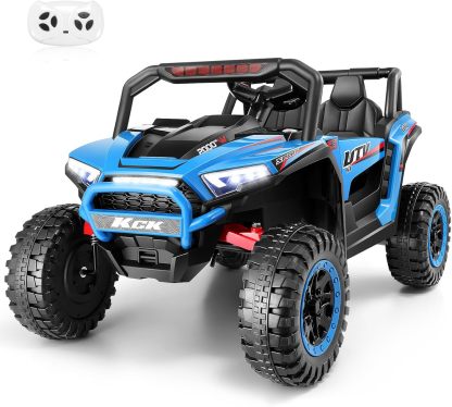 Hikole 24V Ride on Toys for Big Kids, 2 Seater UTV Electric Car with Remote Control