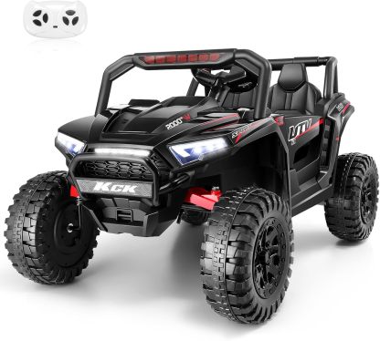 Hikole 24V Ride on Toys for Big Kids, 2 Seater UTV Electric Car with Remote Control