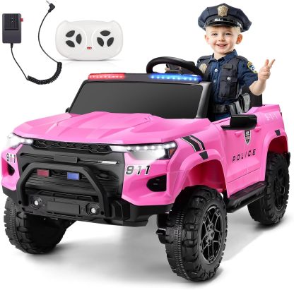 Hikole 24V 2 Seater Ride On Police Car