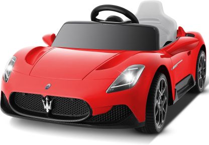 Hikole 12V Kids Ride on Car, Battery Powered Electric Car for Boy Girl-Hikole
