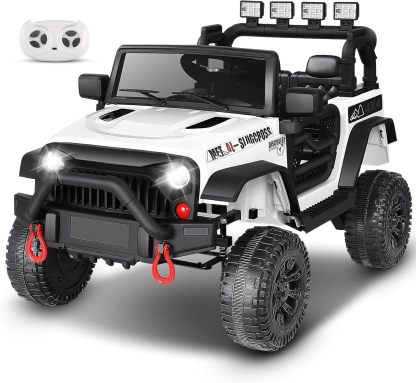 Hikole Battery Operated Car for Kids with Parent Remote Control-Hikole