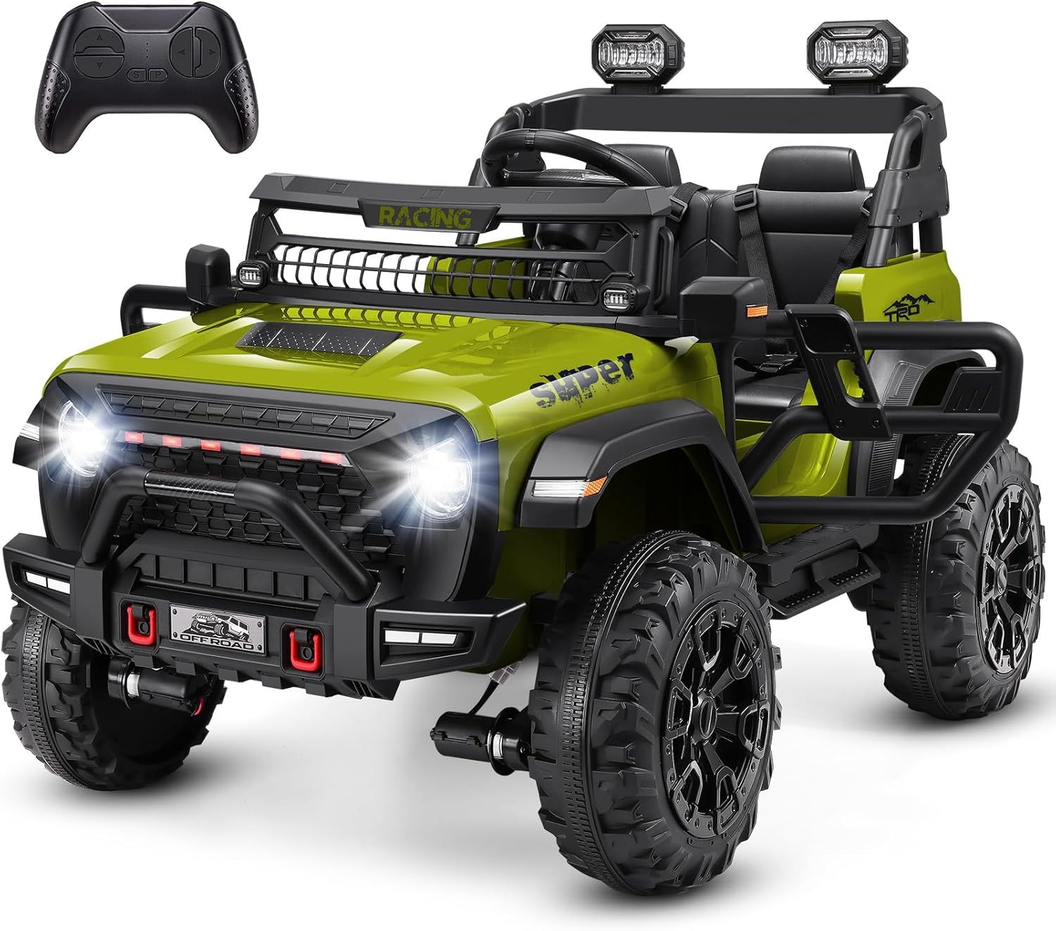 Hikole 24V 9AH Ride on Toys Jeeps for Big Kids