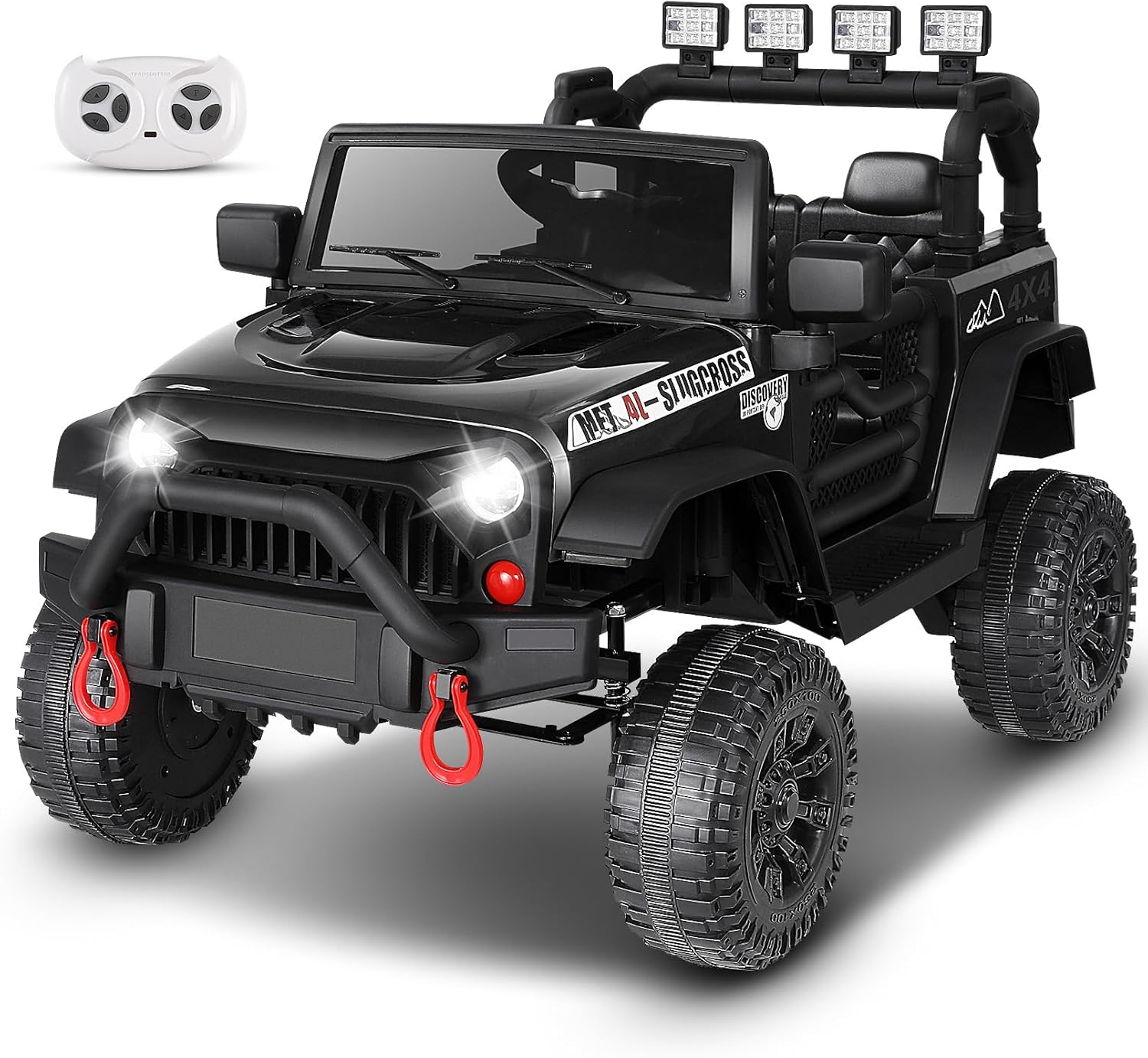 Hikole Battery Operated Car for Kids with Parent Remote Control-Hikole