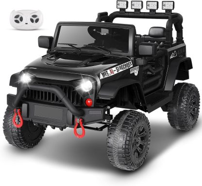 Hikole Battery Operated Car for Kids with Parent Remote Control-Hikole