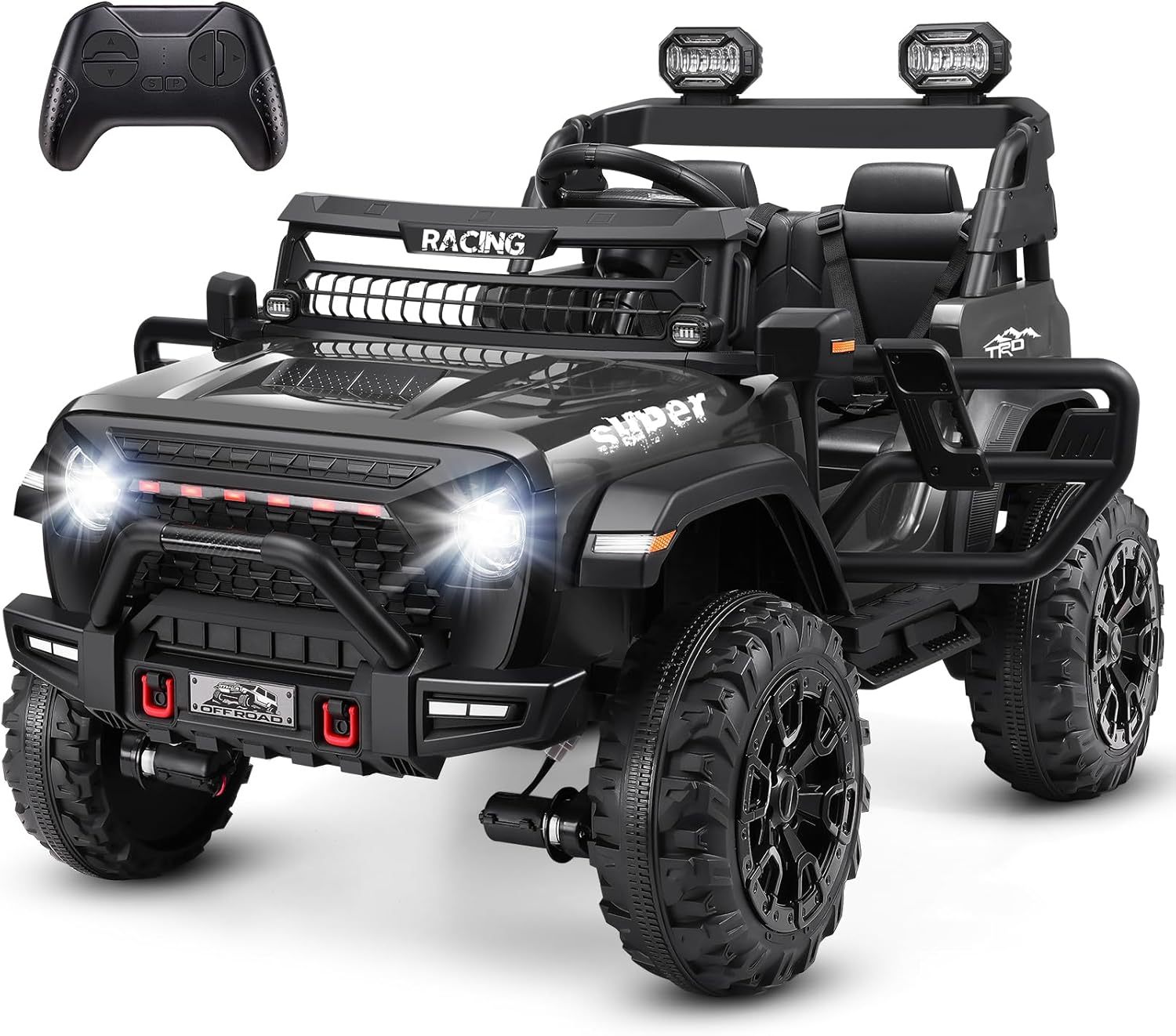 Hikole 24V 9AH Ride on Toys Jeeps for Big Kids