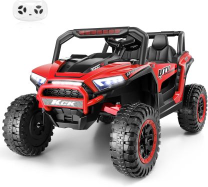 Hikole 24V Ride on Toys for Big Kids, 2 Seater UTV Electric Car with Remote Control