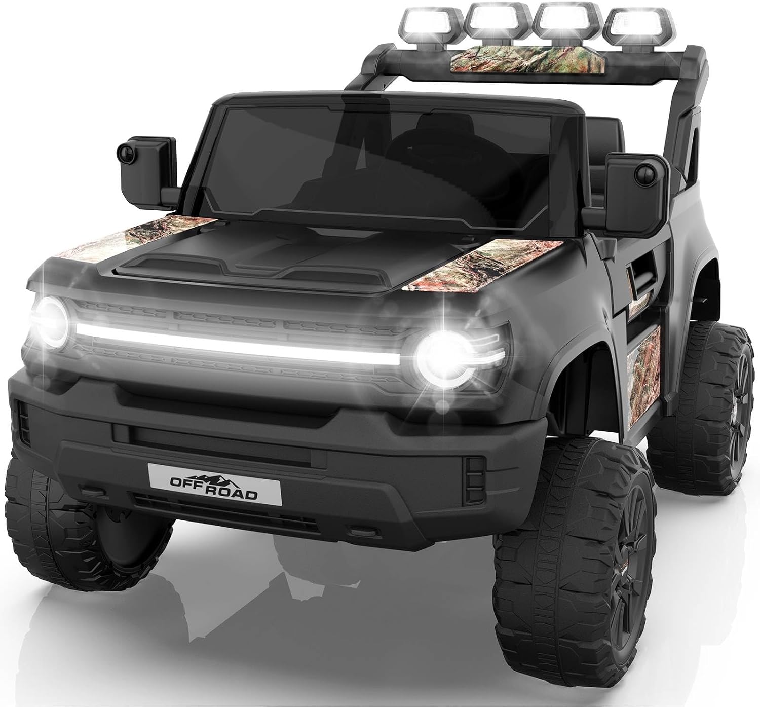 Hikole 2 Seater 24V Ride on Toys for Kids, Power Wheels with Remote Control