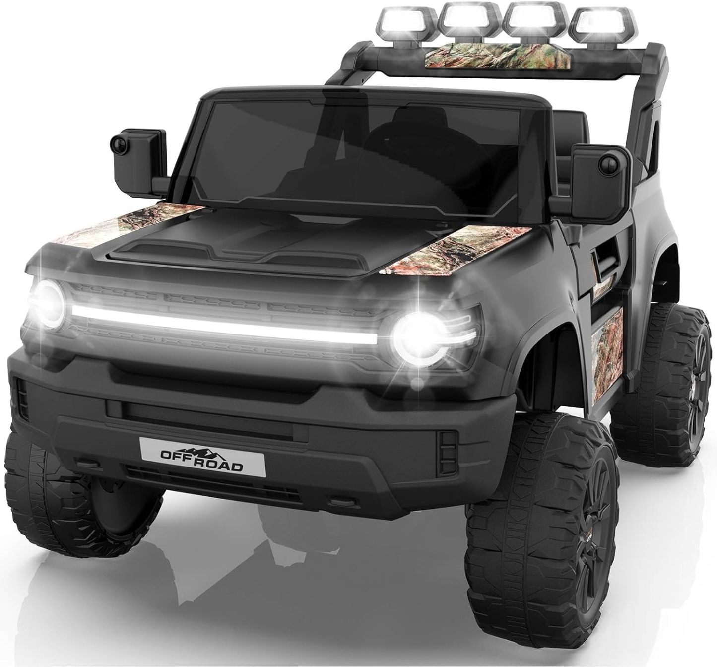 Hikole 2 Seater 24V Ride on Toys for Kids, Power Wheels with Remote Control