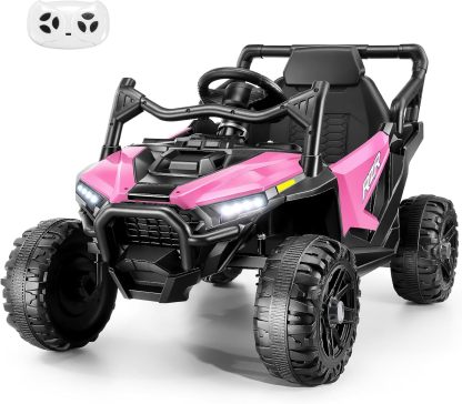 Hikole 24V Kids UTV Electric Ride on Car with Remote Control