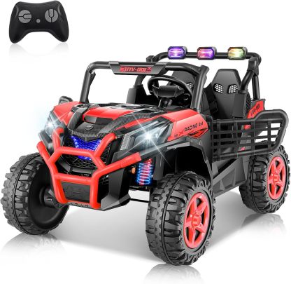 Hikole Two Seater Ride on Cars for Kids