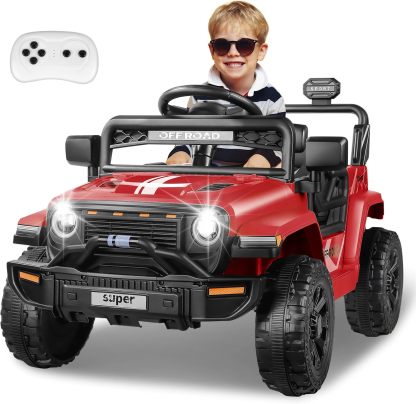 Hikole Kids Ride On Car with Remote Control