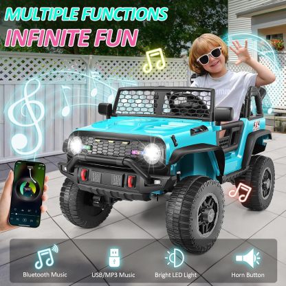 Hikole 24 Volt Ride On Toys for Boys Girls