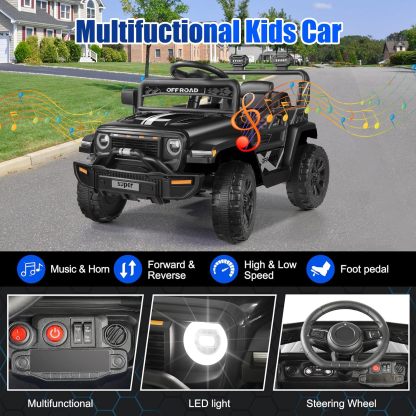 Hikole Kids Ride On Car with Remote Control