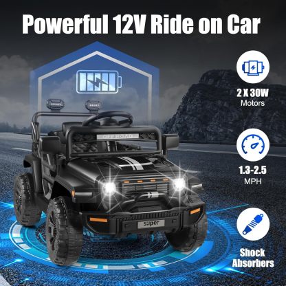 Hikole Kids Ride On Car with Remote Control