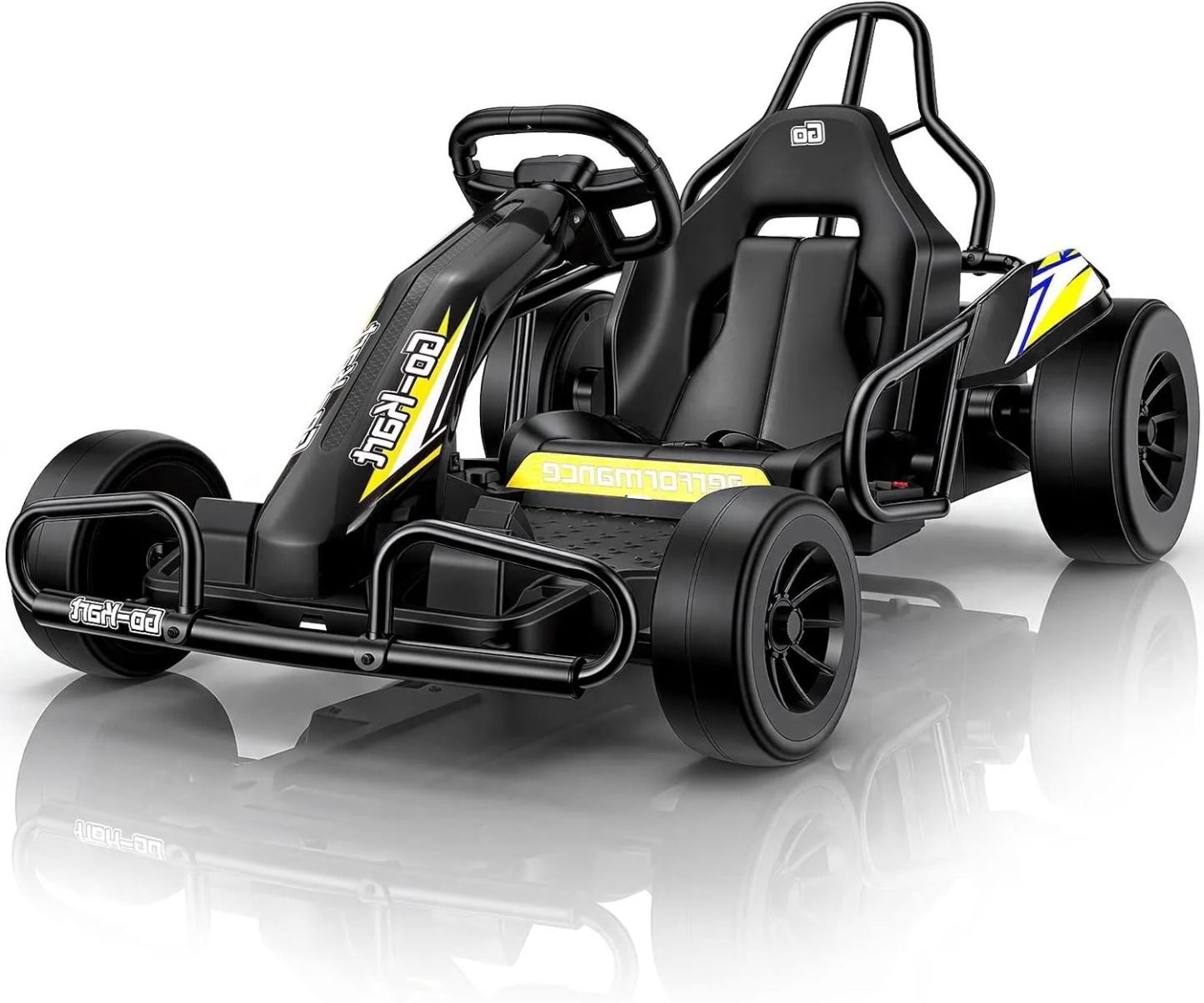Hikole 24V Electric Drift Go Kart for Kids Ages 6-12-14