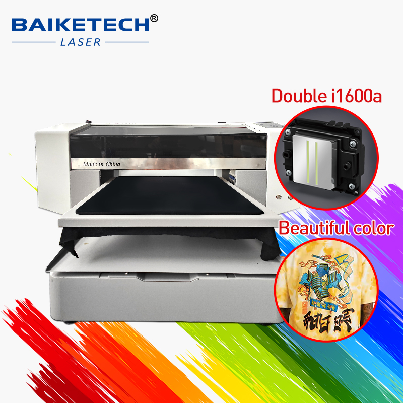 TH-i1600X【FOB】UV Multifunctional DTG Printer with Easy Operations for Cloth Leather Crystal Printing