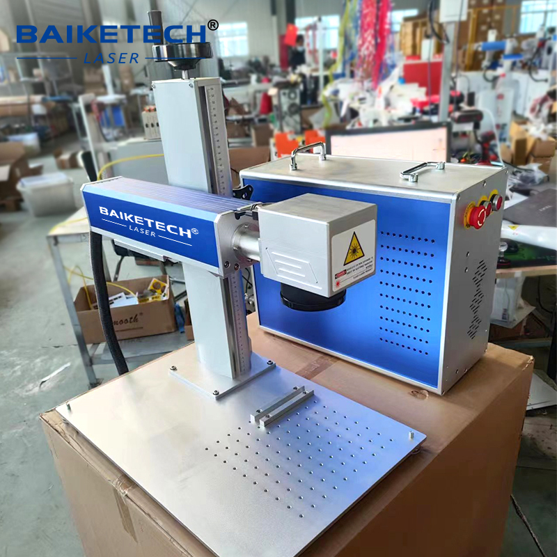 TH-400Pro 20W【FOB】Split Type Fiber Laser Marking Machine Long Distance Fiber Transmission Industrial Metal Engraving Equipment