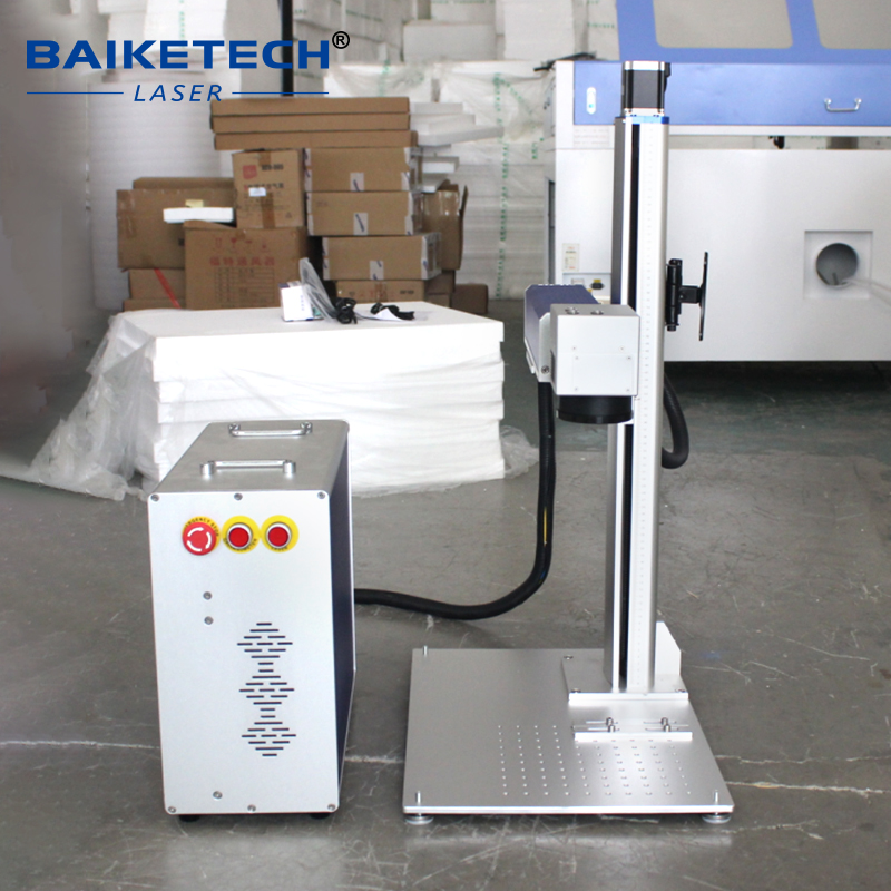 TH-400Pro 20W【FOB】Split Type Fiber Laser Marking Machine Long Distance Fiber Transmission Industrial Metal Engraving Equipment