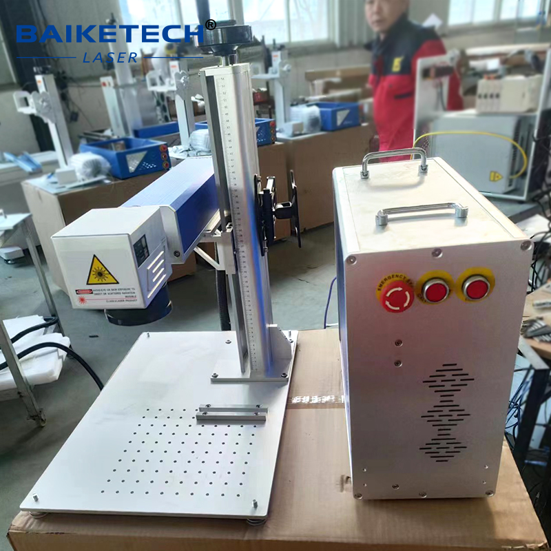 TH-400Pro 20W【FOB】Split Type Fiber Laser Marking Machine Long Distance Fiber Transmission Industrial Metal Engraving Equipment