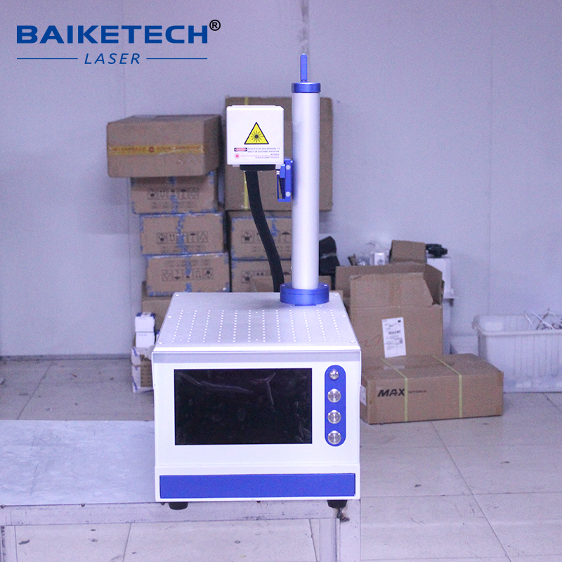 TH-450S【FOB】All-in-One Screen Fiber Laser Marking Machine 20W 30W Integrated Touch Screen Portable Laser Engraver for Metal Small Batch On-Site Marking