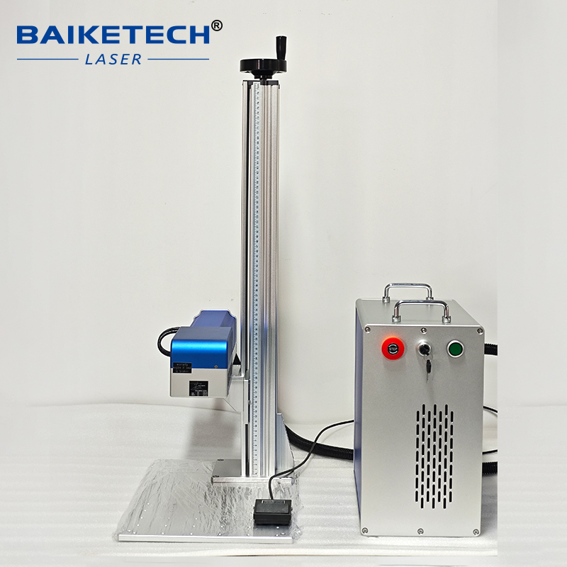 FM-400MAX【FOB】3D Dynamic Focus Fiber Laser Marking Machine Air Cooled Metal Deep Engraving Equipment for Curved Inclined Cylindrical Surface Permanent Laser Etching