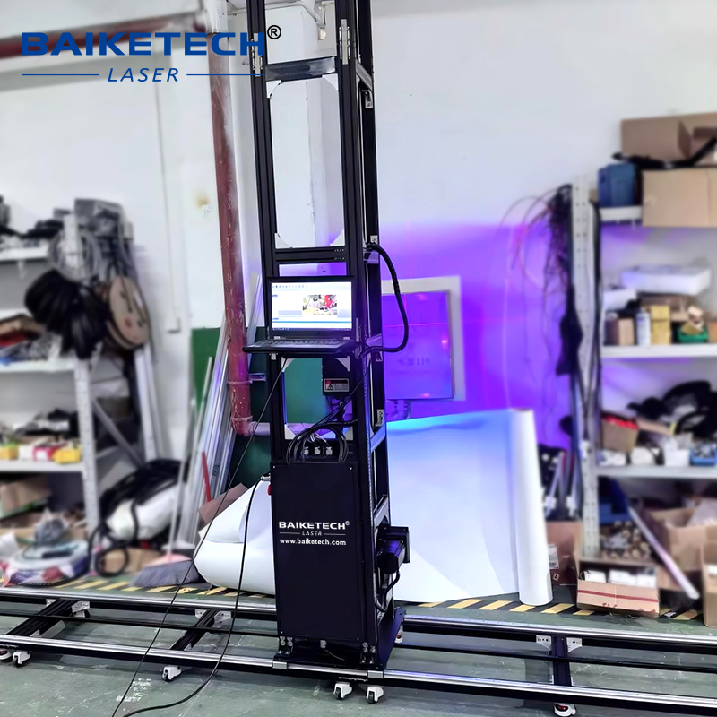 TH-UP200TX Plus【FOB】High-Spray UV Wall Printer for Shipping Containers, Handles Uneven Surfaces Up to 2.5cm