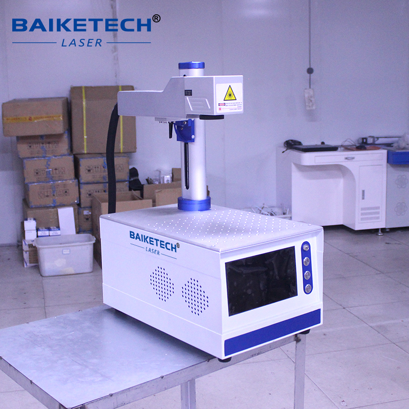 TH-450S【FOB】All-in-One Screen Fiber Laser Marking Machine 20W 30W Integrated Touch Screen Portable Laser Engraver for Metal Small Batch On-Site Marking