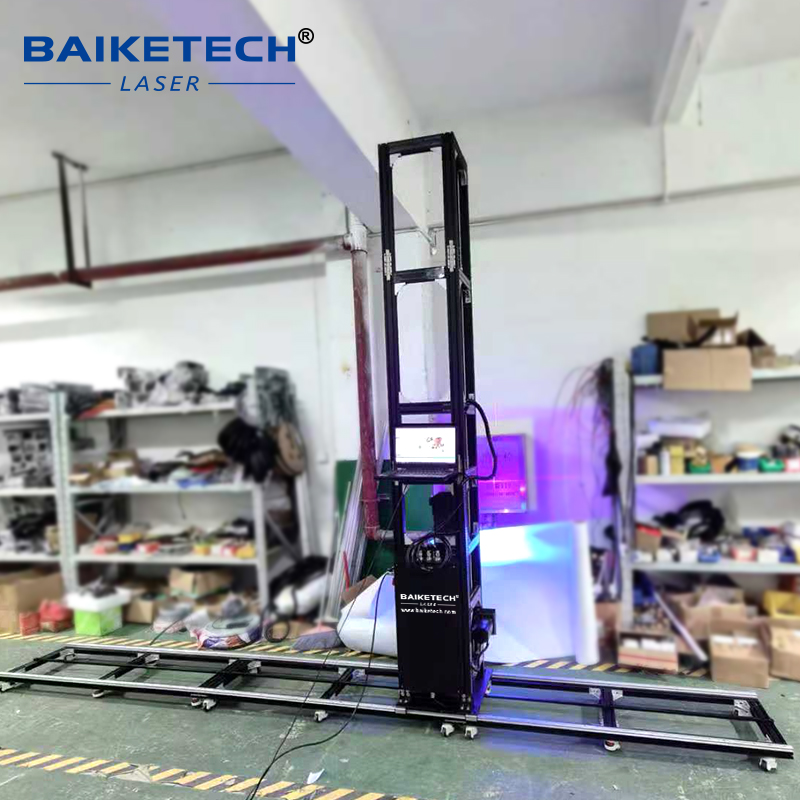 TH-UP200TX Plus【FOB】High-Spray UV Wall Printer for Shipping Containers, Handles Uneven Surfaces Up to 2.5cm
