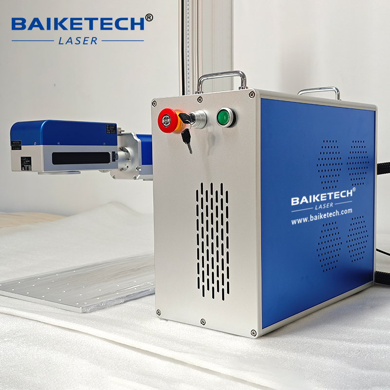 FM-400MAX【FOB】3D Dynamic Focus Fiber Laser Marking Machine Air Cooled Metal Deep Engraving Equipment for Curved Inclined Cylindrical Surface Permanent Laser Etching