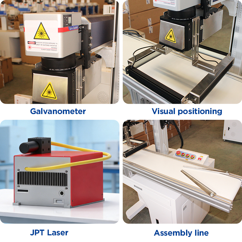 TH-400Plus-Ⅲ【FOB】Automatic Assembly Line Visual Positioning Fiber Laser Marking Machine Unmanned Conveyor Laser Engraving Equipment For Mass Batch Production