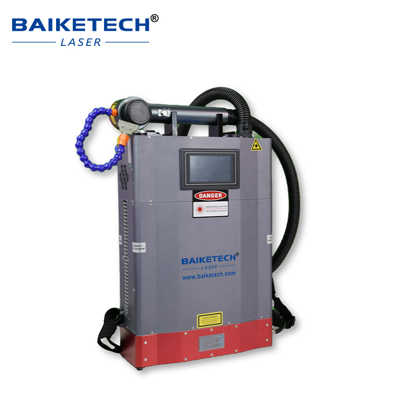 TH-FLC100SZ GZTECH【FOB】Backpack Fiber Laser Cleaner MOPA