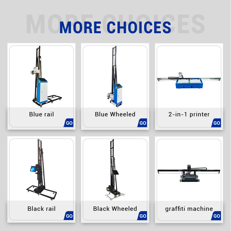 Baiketech TH-UV700P Precision Wall Printing Machine for Artwork Wireless Wall Printing Device for Convenience Portable Wall Painting Machine Continuous Inkjet Printer