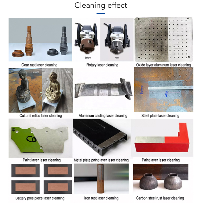 TH-FL1500XS【FOB】Hanli Continuous Laser Cleaning Machine