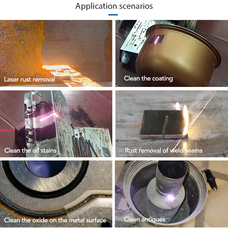 TH-FL1500XS【FOB】Hanli Continuous Laser Cleaning Machine