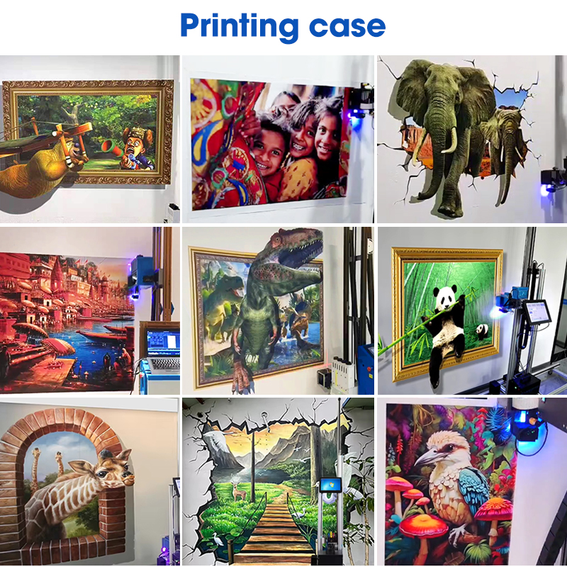 TH-UP200TQ【FOB】Industrial UV Wall Printer High Precision Vertical Inkjet for 3D Mural and Commercial Decoration