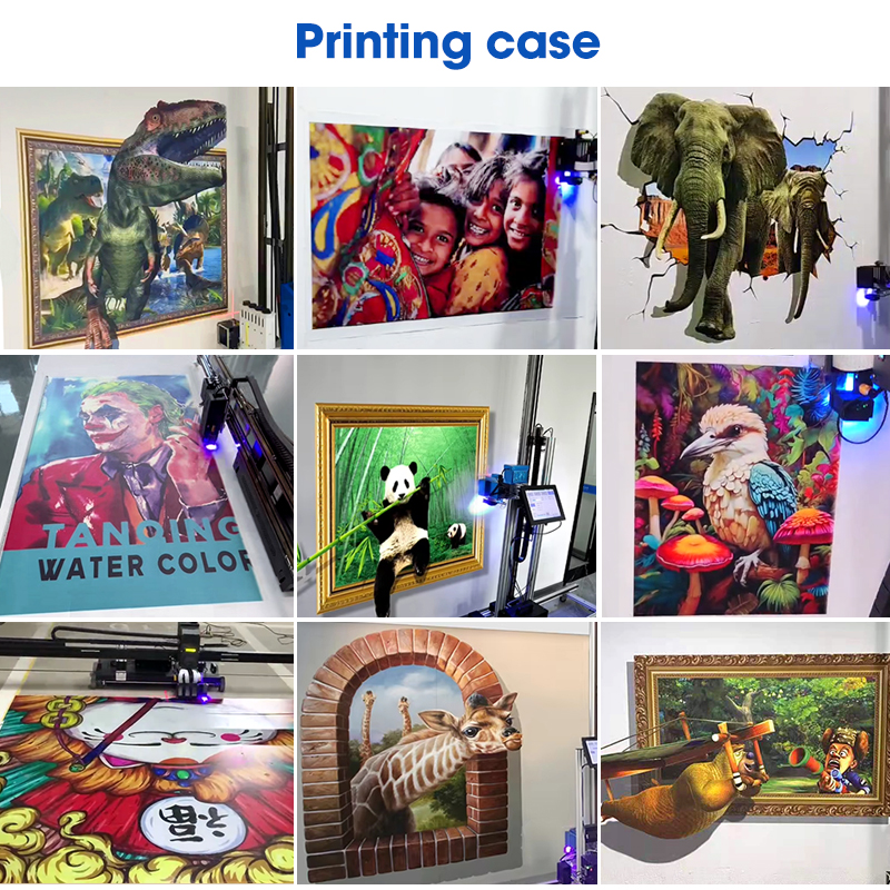 TH-UP1400XS【FOB】Multi-Function Wall and Floor Inkjet Printer with 3D UV Printing Technology