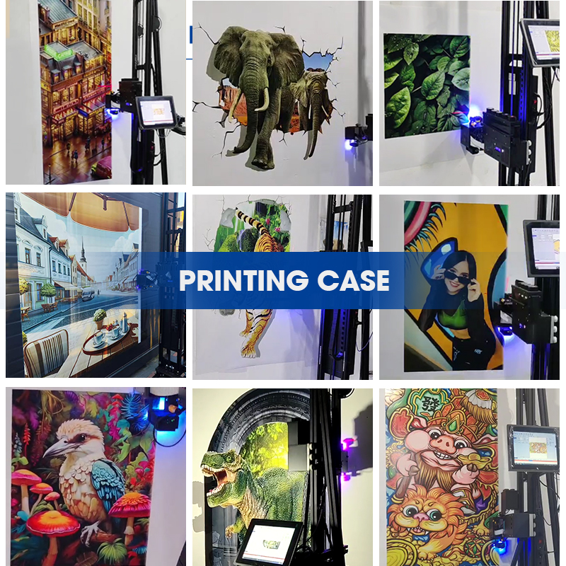 TH-UP200TX【FOB】Industrial UV Wall Printer High Precision Vertical Inkjet for 3D Mural and Commercial Decoration