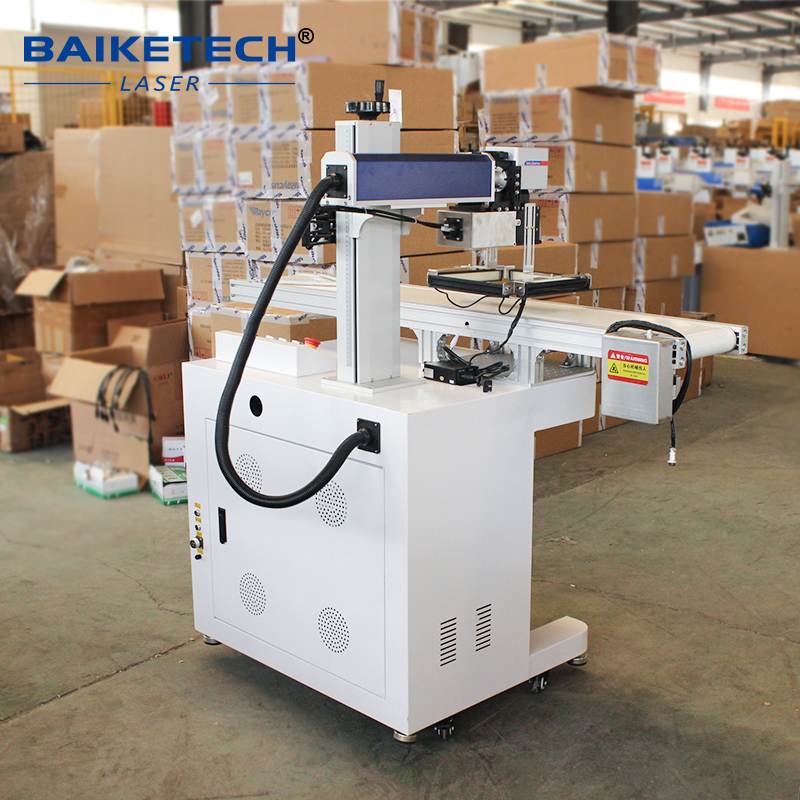 TH-400Plus-Ⅲ【FOB】Automatic Assembly Line Visual Positioning Fiber Laser Marking Machine Unmanned Conveyor Laser Engraving Equipment For Mass Batch Production